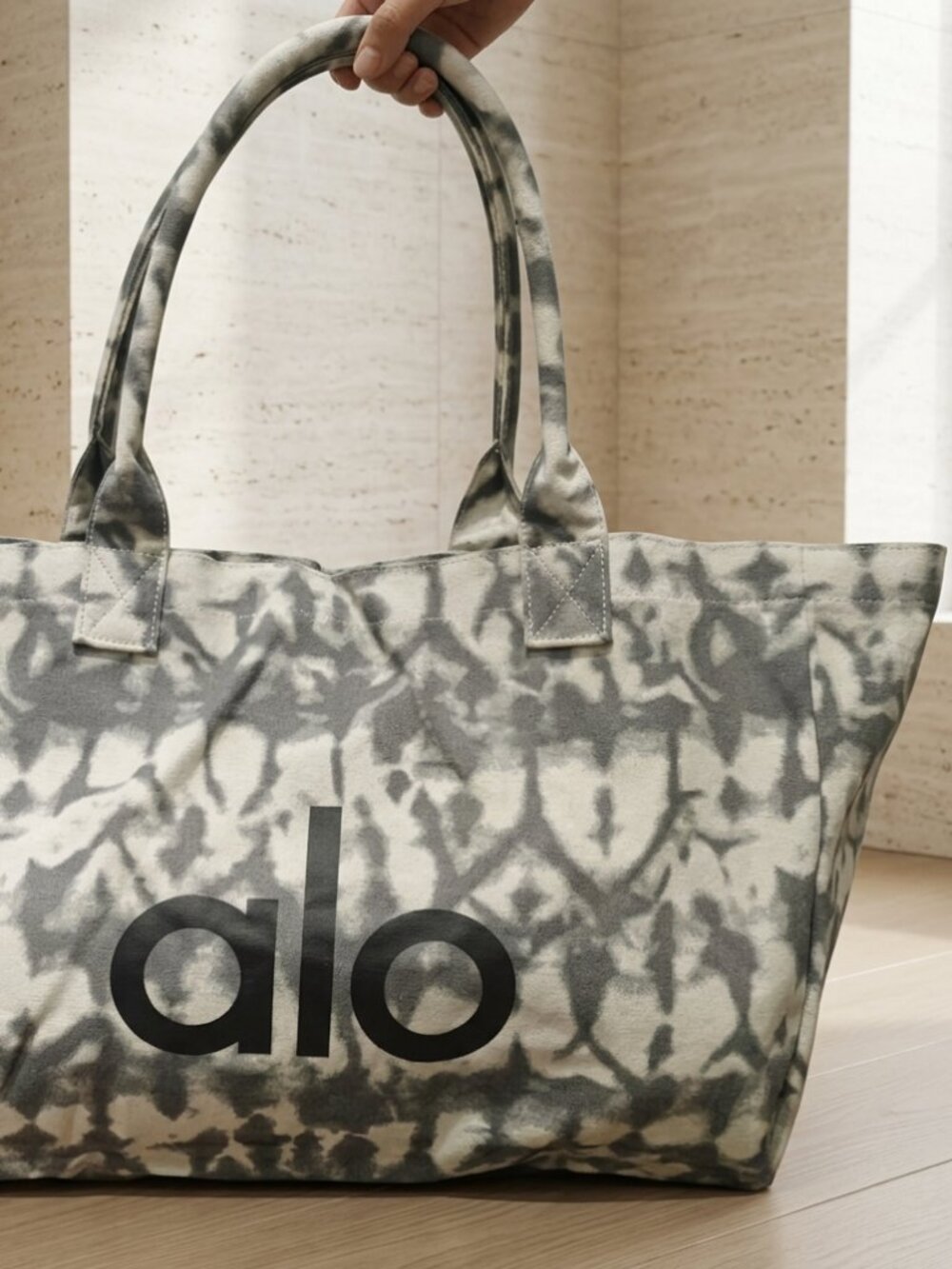 ALO YOGA Tie-Dye Canvas Studio Tote Bag